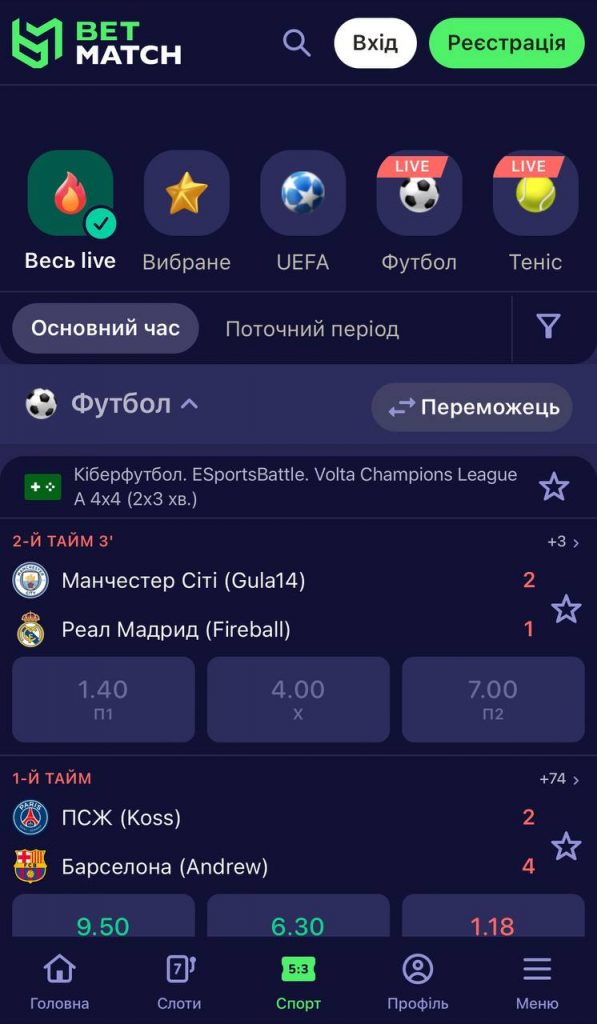 Betmatch казино онлайн
