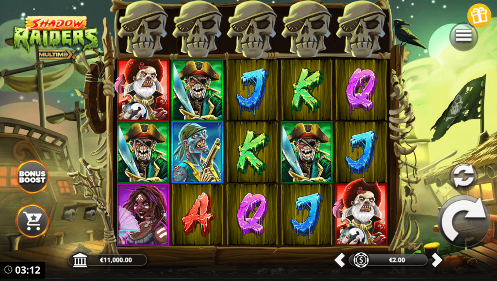 Слот Shadow Raiders MultiMax від Bang Bang Games